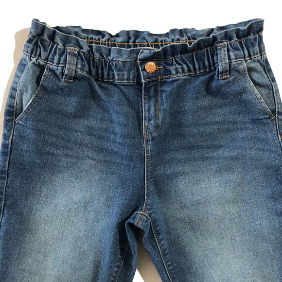 Victory Heart Girls Size 16 (fits 27/28 Elastic Waist) Blue High Rise Jeans - Picture 8 of 12